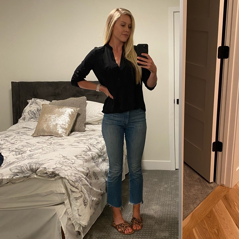 Black tunic top!  🖤